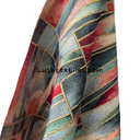 Designer Leonardo Mirrors Tapestry Upholstery Fabric