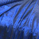Mirror Sequin Taffeta Fabric, Midnight Blue