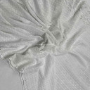 Heavy Embroidery Floral Lace Bridal Wedding Fabric, White