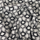 Little Carnival Tapestry Upholstery Fabric, Black/White