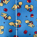 Pooh Bear Print Polar Fleece Dress Fabric By The Metre at Prestige Fashion, The Fabric Specialists