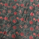 Prestige Paisley Floral Sequins Silk Taffeta Dress Fabric