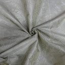 UK wholesaler of dress fabrics Sunflower Floral Velvet Flock Taffeta Fabric, Beige