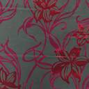Liberty Floral Velvet Flock Taffeta Fabric, Black Liberty Floral Velvet Flock Taffeta Fabric, Black