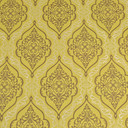 Damask Brocade Upholstery Curtain Fabric, Lime Green