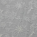 Prestige Embroidery Net Lace Liberty Floral Flower Fabric, Cream