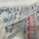 Prestige Aztec Dahlia Embroidery Net Bridal Lace Fabric, Cream Prestige Aztec Dahlia Embroidery Net Bridal Lace Fabric, Cream