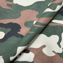 Camo Fabric British DPM Woodland Camouflage Cotton Material per Metre