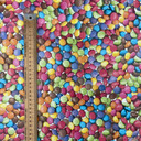 By the Metre Smarties Sweets OilCloth PVC Table Protector