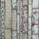 By the Metre Floral Patchwork Tiles OilCloth PVC