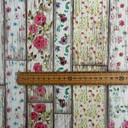 By the Metre Floral Patchwork Tiles OilCloth PVC