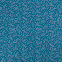 Barley Woodland Floral Cotton Poplin Fabric, Turquoise