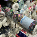 25m Sugar Skulls Rose & Hubble Cotton Poplin Fabric 45", Black 25m Sugar Skulls Rose & Hubble Cotton Poplin Fabric 45", Black