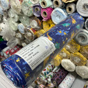 25m Dinosaurs Rose & Hubble Cotton Poplin Fabric 45", Royal Blue 25m Dinosaurs Rose & Hubble Cotton Poplin Fabric 45", Royal Blue