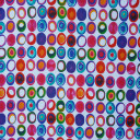 Funky Spotted Cotton Craft Fabric, 140cm Wide