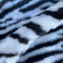 Animal Fun Faux Fur Fabric Material 150cm – Zebra