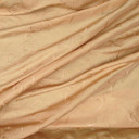 Gold Swirls Embroidery Taffeta Fabric