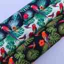 Hawaiian Parrots Print Rose & Hubble Cotton Poplin Fabric
