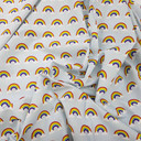 Rainbow NHS Cotton Fabric Sky Pride Rainbows Dress Material