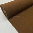 Plain Wool Blend Fabric Coats & Jackets,  Melton Brown