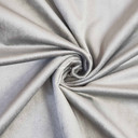 Bellissimo Plush Velvet Upholstery Fabric, Silver