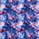 Scifi Galaxy Digital Cotton Craft Fabric 140cm Wide, Purple/Blue
