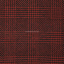 Wool Mix Dress Fabric - Prince Of Wales Red & Black Check