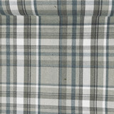 Balmoral Checks Wool Effect Tartan Upholstery Curtain Fabric Cushions,  Beige