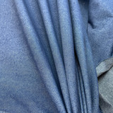 6oz Spray On Stretch Denim Jeans Fabric, Medium Blue