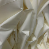 Cotton Sateen Curtain Lining Fabric 280cm, Ivory