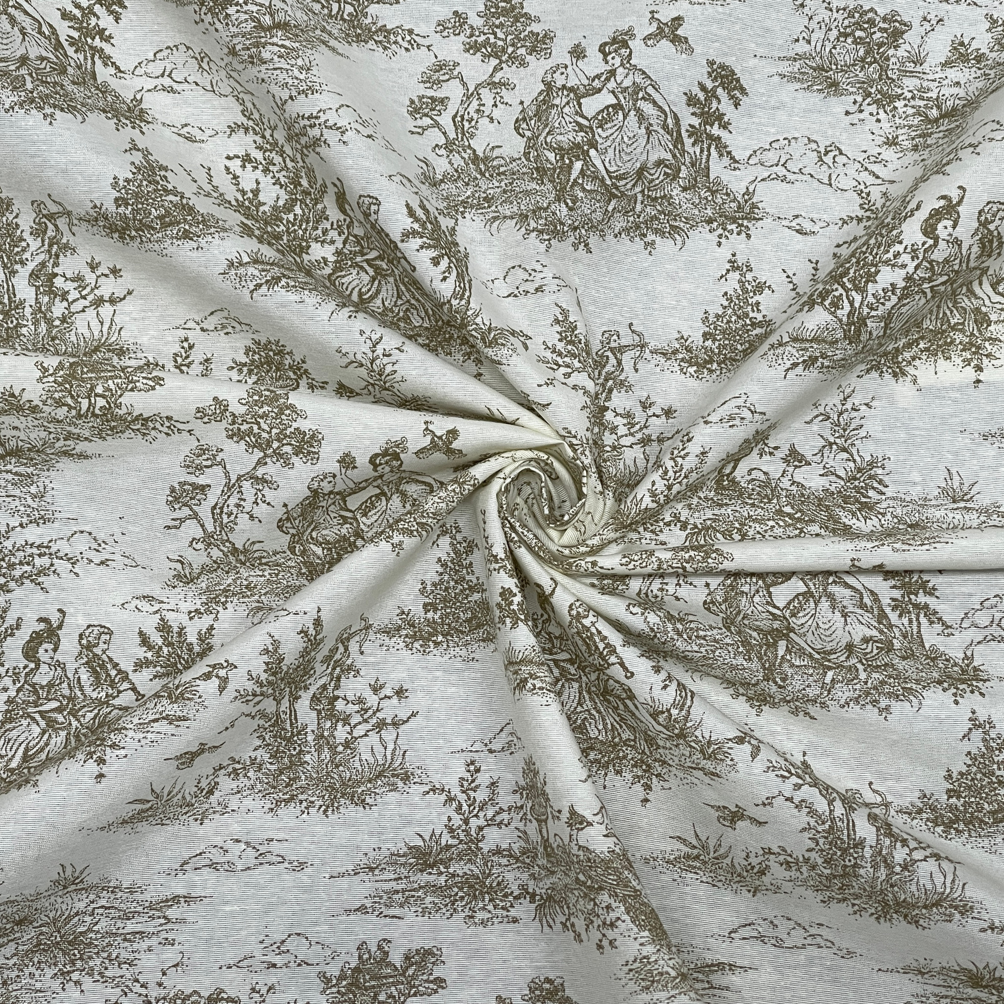Toile De Jouy Vintage Cotton Fabric Natural Prestige Fashion Uk Ltd Toile De Jouy Vintage Cotton Fabric Natural Prestige Fashion Uk Ltd