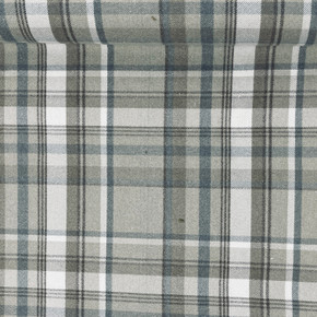 Balmoral Checks Wool Effect Tartan Upholstery Curtain Fabric Cushions,  Beige