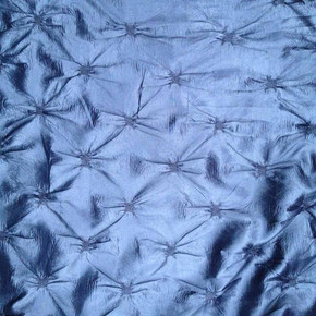 Elasticated Ribbon Taffeta Fabric, Silver