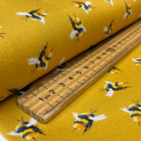 Crafty Bumble Bee Buzzy Bumblebee 100% Cotton Fabric