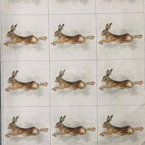 Cushion Picture Panel, Leaping Hare