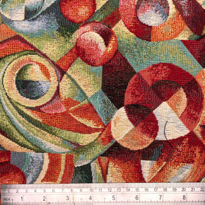 Designer Picasso Abstract Tapestry Upholstery Fabric