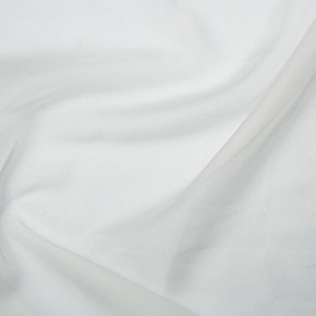 Silk Touch Cationic Chiffon Fabric, Ivory