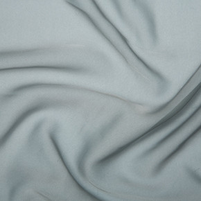 Silk Touch Cationic Chiffon Fabric, Silver