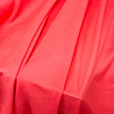 Plain 100% Viscose Dress Fabric, Coral