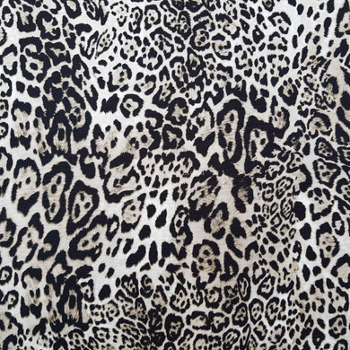 10m Lynx Spots Rose & Hubble Cotton Poplin Fabric