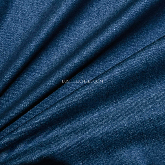 Plain Stretch Denim Fabric  UK's Best Price Guarantee! – Pound