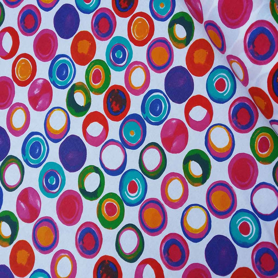 Funky Spotted Cotton Craft Fabric, 140cm Wide