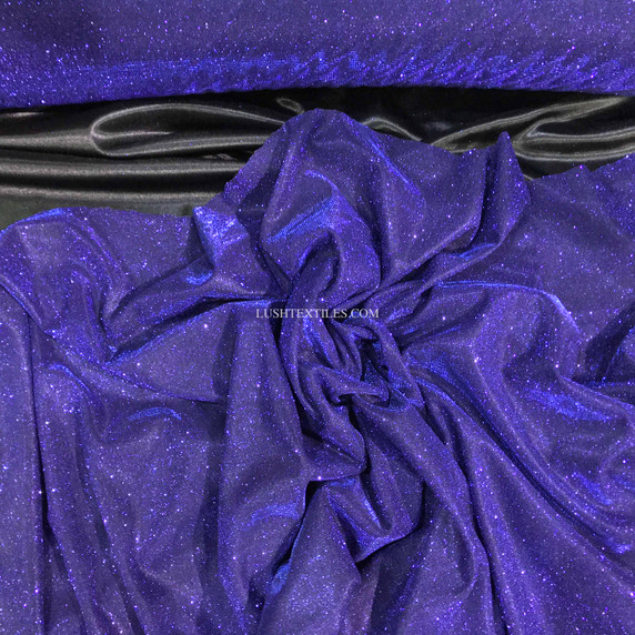 UK wholesaler supplier of Moonlight Glitter Sparkling Jersey lycra Dress Fabrics