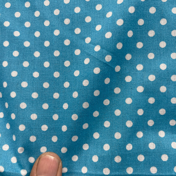 Small Polka Dot Spots Polycotton Fabric