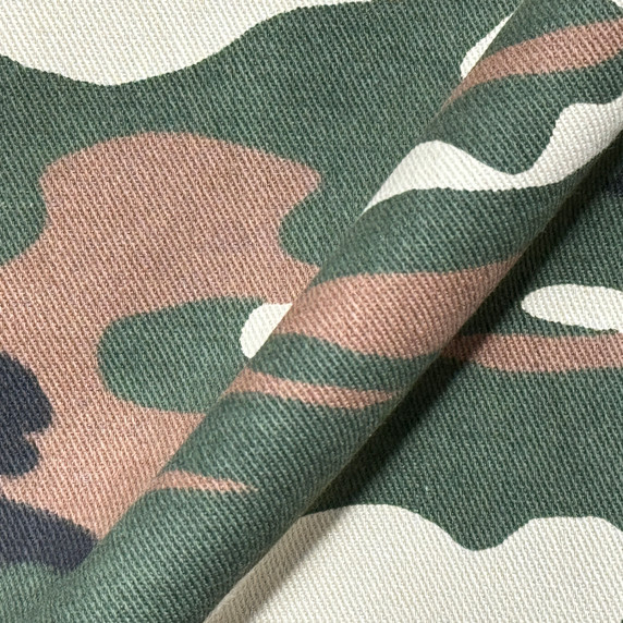 Camo Fabric British DPM Woodland Camouflage Cotton Material per Metre