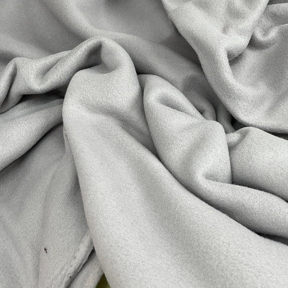 Plain Antipil Polar Fleece Fabric 150cm, New Grey Plain Antipil Polar Fleece Fabric 150cm, New Grey