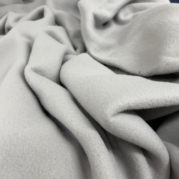 Plain Antipil Polar Fleece Fabric 150cm, New Grey Plain Antipil Polar Fleece Fabric 150cm, New Grey