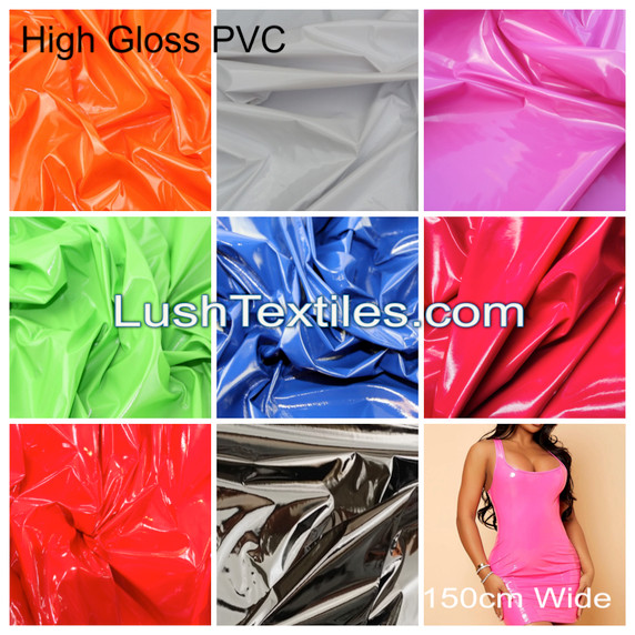 High Gloss Shiny PVC Vinyl Costume Fabric High Gloss Shiny PVC Vinyl Costume Fabric