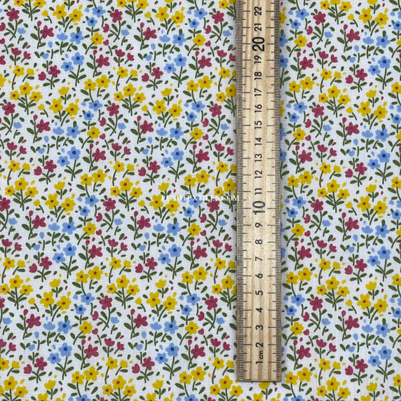 Small Ditsy Floral Polycotton Fabric