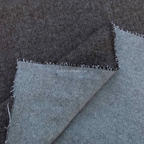 Plain Tweed Weave Wool Blend Fabric,  Brown